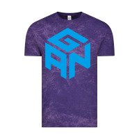 Cloud Purple gancube Vintage Tee - linhVisuals