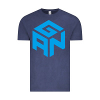Vintage Denim gancube Vintage Tee - linhVisuals
