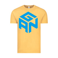 Vintage Mustard gancube Vintage Tee - linhVisuals