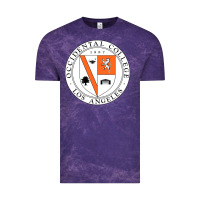Cloud Purple Occidental College Vintage Tee - linhVisuals