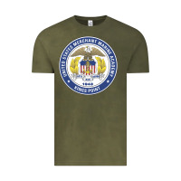 Vintage Olive United States Merchant Marine Academy Vintage Tee - linhVisuals
