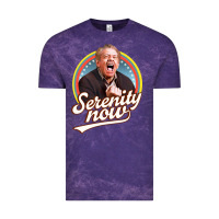 Cloud Purple serenity later serenity now Vintage Tee - linhVisuals