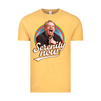 Vintage Mustard serenity later serenity now Vintage Tee - linhVisuals