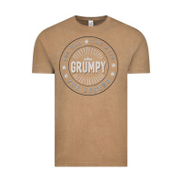 Vintage Coffee graphic 365 grumpy the legend men funny gift Vintage Tee - linhVisuals