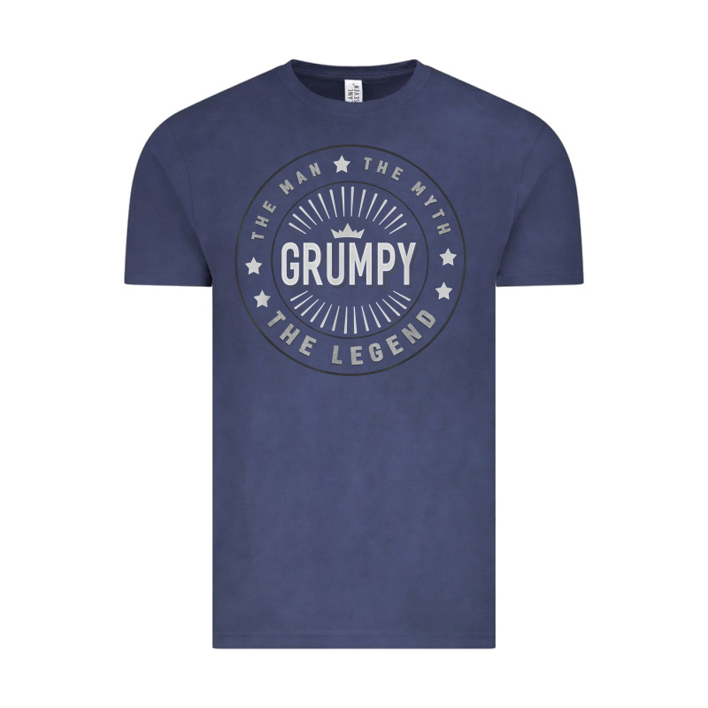 Graphic 365 Grumpy The Legend Men Funny Gift Vintage Tee by linhVisuals | Teevron