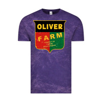 Cloud Purple oliver farm Vintage Tee - linhVisuals