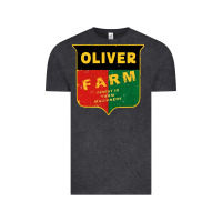 Vintage Black oliver farm Vintage Tee - linhVisuals