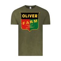 Vintage Olive oliver farm Vintage Tee - linhVisuals