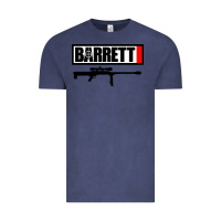 Vintage Denim barrett firearm company Vintage Tee - linhVisuals