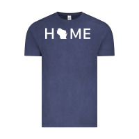 Vintage Denim home in wisconsin love u.s Vintage Tee - linhVisuals