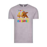 Vintage Zinc 44 years old birthday sloth dabbing 44th birthday sloth Vintage Tee - linhVisuals