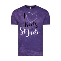Cloud Purple i love and heart the kids of st jude shirt for runners Vintage Tee - linhVisuals