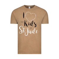 Vintage Coffee i love and heart the kids of st jude shirt for runners Vintage Tee - linhVisuals