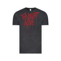 Vintage Black tonight alive Vintage Tee - linhVisuals