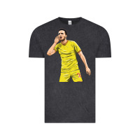 Vintage Black Diogo Jota Vintage Tee - linhVisuals