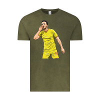 Vintage Olive Diogo Jota Vintage Tee - linhVisuals