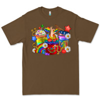 Cacao LGBTQ+ Pride Coffee Cups Premium Tee - BundleAndBundleShop
