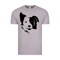 Vintage Zinc dog, collie, dogs, collies, border collies, puppy, sheepdog Vintage Tee - linhVisuals