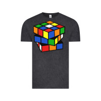 Vintage Black rubik cube Vintage Tee - linhVisuals