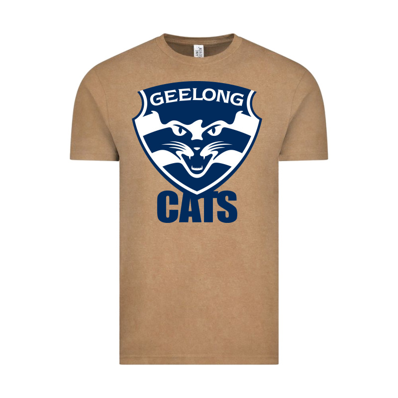 Geelong Cats Vintage Tee by linhVisuals | Teevron