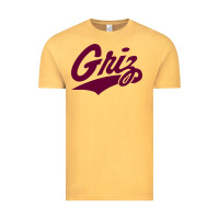 Vintage Mustard montana griz Vintage Tee - linhVisuals