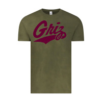 Vintage Olive montana griz Vintage Tee - linhVisuals