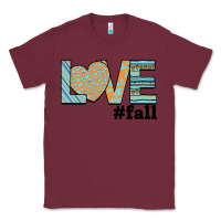 Burgundy Love Fall Classic Tee - Bettercallsaul