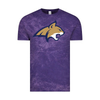 Cloud Purple montana state bobcats Vintage Tee - linhVisuals