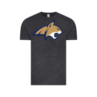 Vintage Black montana state bobcats Vintage Tee - linhVisuals