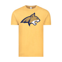 Vintage Mustard montana state bobcats Vintage Tee - linhVisuals