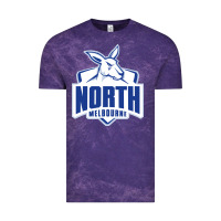 Cloud Purple north melbourne fc Vintage Tee - linhVisuals