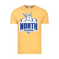 Vintage Mustard north melbourne fc Vintage Tee - linhVisuals