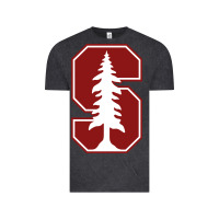 Vintage Black stanford cardinal Vintage Tee - linhVisuals