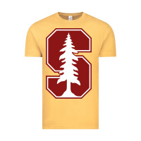 Vintage Mustard stanford cardinal Vintage Tee - linhVisuals