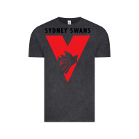 Vintage Black sydney swans Vintage Tee - linhVisuals