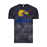 Cloud Black west coast eagles Vintage Tee - linhVisuals