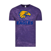 Cloud Purple west coast eagles Vintage Tee - linhVisuals
