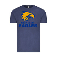 Vintage Denim west coast eagles Vintage Tee - linhVisuals