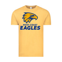 Vintage Mustard west coast eagles Vintage Tee - linhVisuals