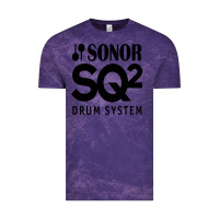 Cloud Purple Sonor Drum Vintage Tee - linhVisuals