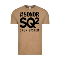 Vintage Coffee Sonor Drum Vintage Tee - linhVisuals
