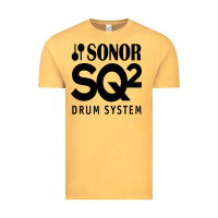 Vintage Mustard Sonor Drum Vintage Tee - linhVisuals
