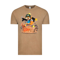 Vintage Coffee conker the squirrel, bad, video game, game, green, squirel Vintage Tee - linhVisuals
