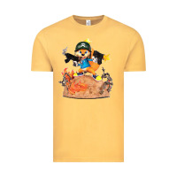 Vintage Mustard conker the squirrel, bad, video game, game, green, squirel Vintage Tee - linhVisuals