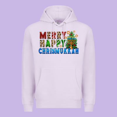 Merry Happy Chrismukkah Premium Hoodie Designed By Fadigitalartstudio