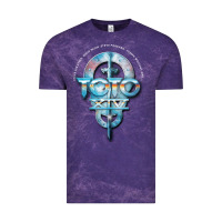 Cloud Purple toto black dwi Vintage Tee - linhVisuals