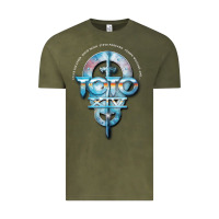Vintage Olive toto black dwi Vintage Tee - linhVisuals
