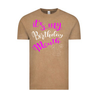 Vintage Coffee it's my birthday month party Vintage Tee - linhVisuals