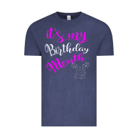 Vintage Denim it's my birthday month party Vintage Tee - linhVisuals
