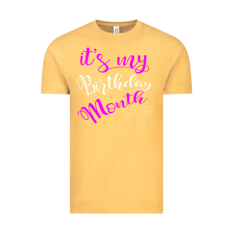 It's My Birthday Month Party Vintage Tee by linhVisuals | Teevron